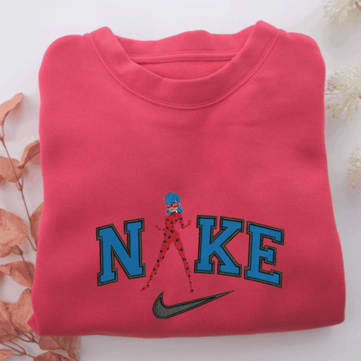 Nike Ladybug Nike Embroidered Sweatshirt, Nike Movie Inspired, Best Gifts Idea For Him Her - Image 5