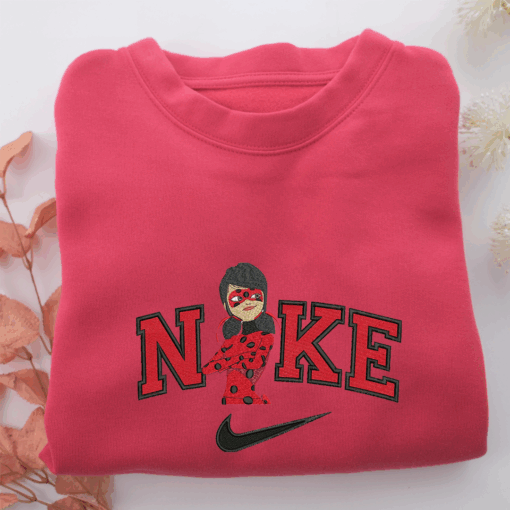 Nike Ladybug v1 Nike Embroidered Sweatshirt, Nike Movie Inspired, Best Gifts Idea For Him Her - Image 5