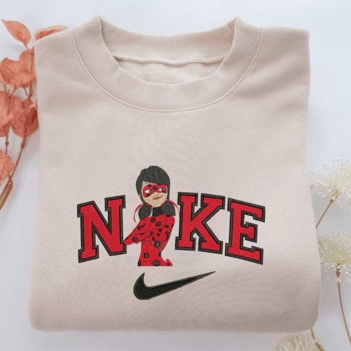 Nike Ladybug v1 Nike Embroidered Sweatshirt, Nike Movie Inspired, Best Gifts Idea For Him Her