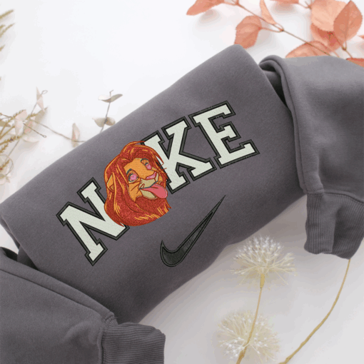 Nike Lion King v2 Nike Embroidered Sweatshirt, Nike Movie Inspired, Best Gifts Idea For Him Her - Image 4