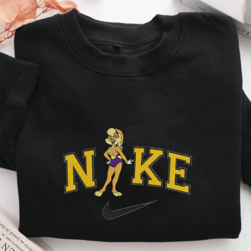 Nike Lola Bunny Nike Embroidered Sweatshirt, Nike Movie Inspired, Best Gifts Idea For Him Her - Image 2