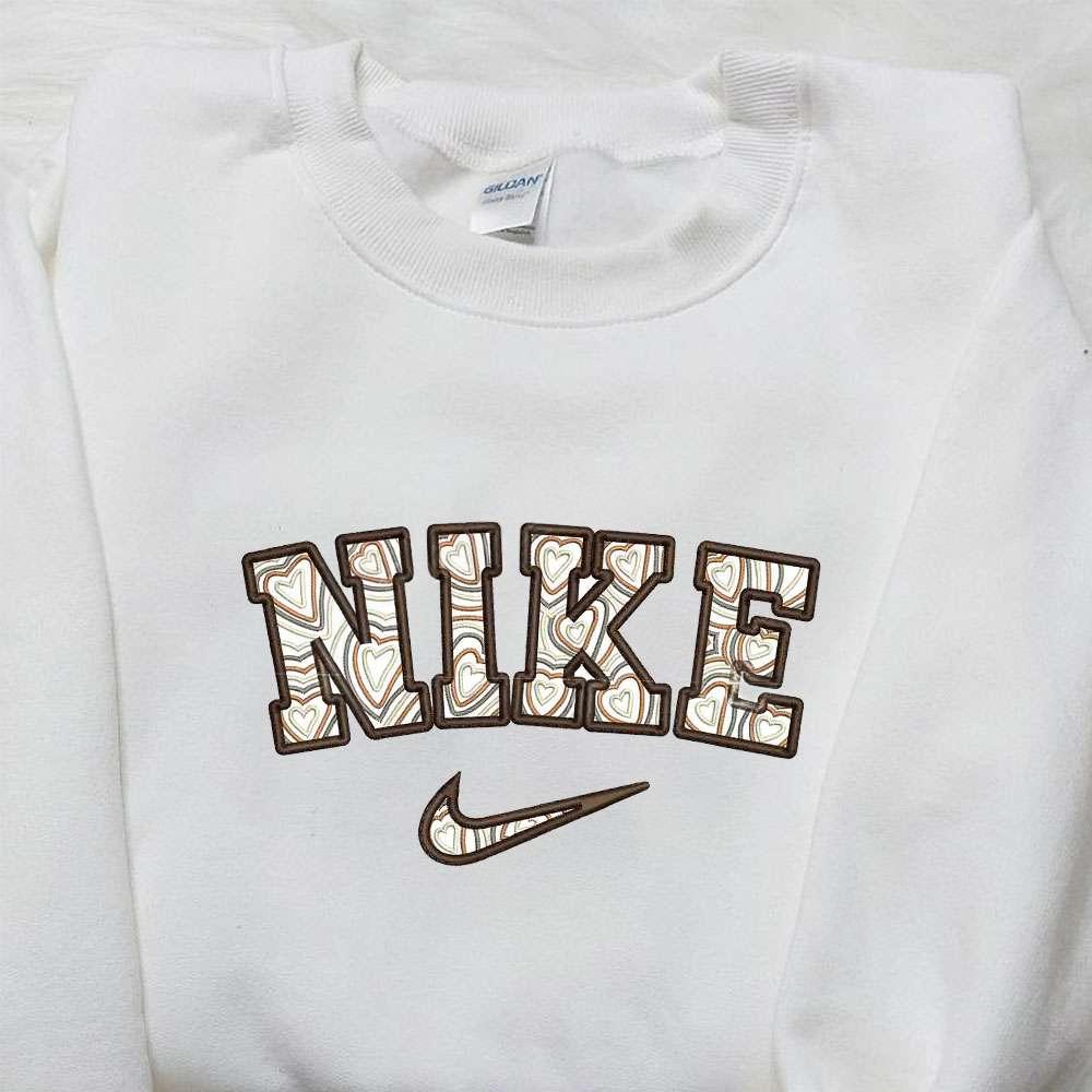 Nike Love Embroidered Shirt Nike Inspired Embroidered Shirt Best Valentines Day Gifts