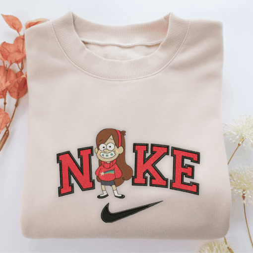 Nike Mabel Pines Nike Embroidered Sweatshirt, Nike Movie Inspired, Best Gifts Idea For Him Her