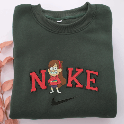 Nike Mabel Pines Nike Embroidered Sweatshirt, Nike Movie Inspired, Best Gifts Idea For Him Her - Image 5