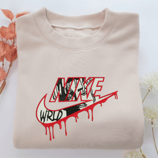 Nike Man Face Nike Embroidered Sweatshirt, Nike Movie Inspired, Best Gifts Idea For Him Her