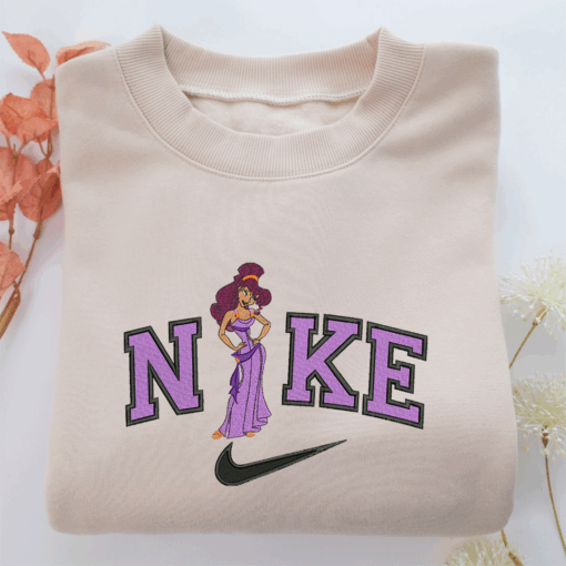 Nike Megara Nike Embroidered Sweatshirt, Nike Movie Inspired, Best Gifts Idea For Him Her