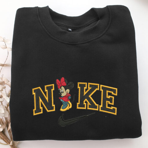 Nike Mickey Minnie Embroidery, Disneyland Embroidered Sweatshirt, Movie Disney Inspired, Best Gifts Idea For Him Her - Image 5