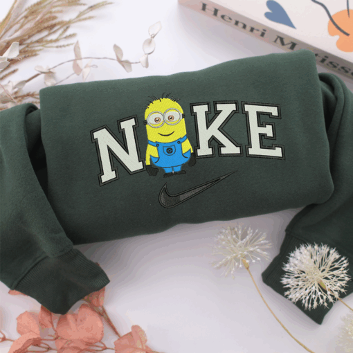 Nike Minions Nike Embroidered Sweatshirt, Nike Movie Inspired, Best Gifts Idea For Him Her - Image 3
