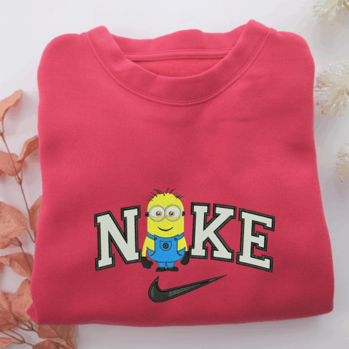 Nike Minions Nike Embroidered Sweatshirt, Nike Movie Inspired, Best Gifts Idea For Him Her - Image 5
