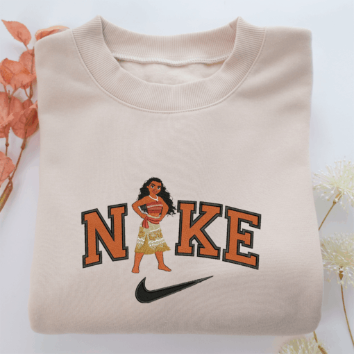 Nike Moana Nike Embroidered Sweatshirt, Nike Movie Inspired, Best Gifts Idea For Him Her