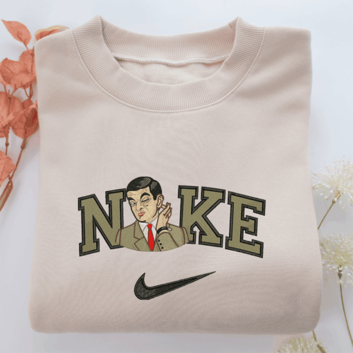 Nike Mr Bean Nike Embroidered Sweatshirt, Nike Movie Inspired, Best Gifts Idea For Him Her