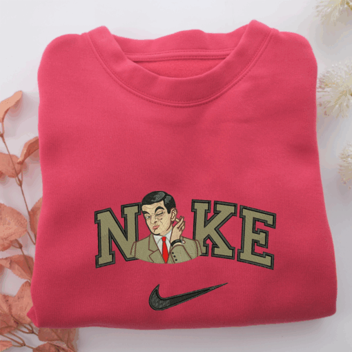 Nike Mr Bean Nike Embroidered Sweatshirt, Nike Movie Inspired, Best Gifts Idea For Him Her - Image 5