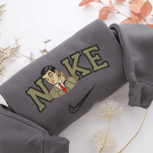 Nike Mr Bean Nike Embroidered Sweatshirt, Nike Movie Inspired, Best Gifts Idea For Him Her - Image 4