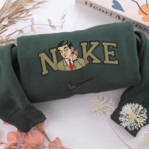 Nike Mr Bean Nike Embroidered Sweatshirt, Nike Movie Inspired, Best Gifts Idea For Him Her - Image 3