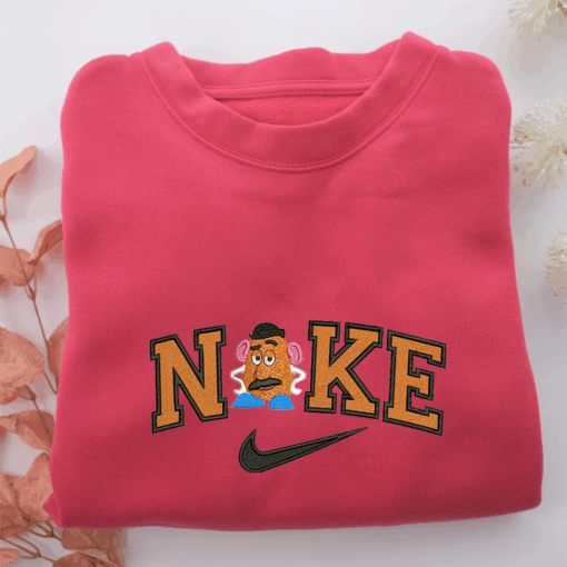 Nike Mr Potato Nike Embroidered Sweatshirt, Nike Movie Inspired, Best Gifts Idea For Him Her - Image 5