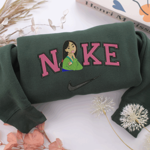 Nike Mulan Nike Embroidered Sweatshirt, Nike Movie Inspired, Best Gifts Idea For Him Her - Image 3