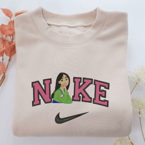 Nike Mulan Nike Embroidered Sweatshirt, Nike Movie Inspired, Best Gifts Idea For Him Her