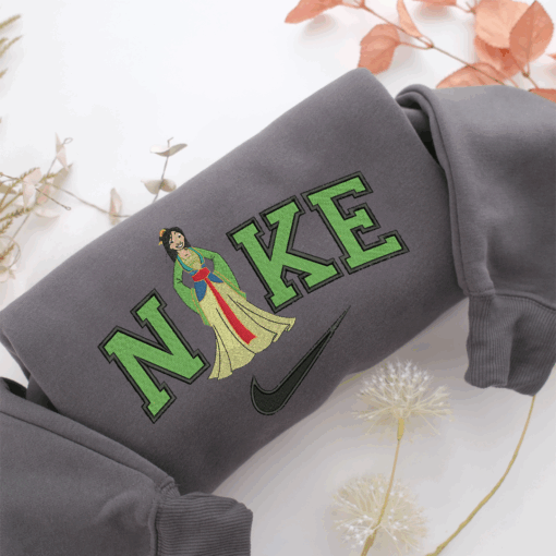 Nike Mulan v1 Nike Embroidered Sweatshirt, Nike Movie Inspired, Best Gifts Idea For Him Her - Image 4