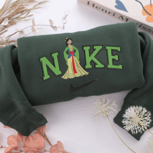 Nike Mulan v1 Nike Embroidered Sweatshirt, Nike Movie Inspired, Best Gifts Idea For Him Her - Image 3