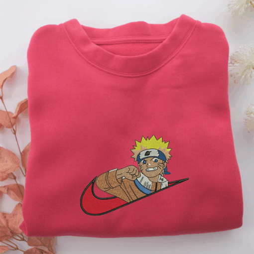 Nike Naruto Nike Embroidered Sweatshirt, Nike Movie Inspired, Best Gifts Idea For Him Her - Image 5