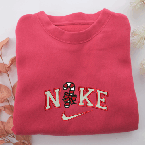 Nike Nike Embroidered Sweatshirt, Nike Movie Inspired, Best Gifts Idea For Him Her Candy Nike Embroidered Sweatshirt, Nike Movie Inspired, Best Gifts Idea For Him Her - Image 5