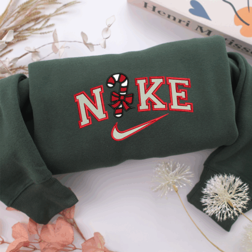 Nike Nike Embroidered Sweatshirt, Nike Movie Inspired, Best Gifts Idea For Him Her Candy Nike Embroidered Sweatshirt, Nike Movie Inspired, Best Gifts Idea For Him Her - Image 3