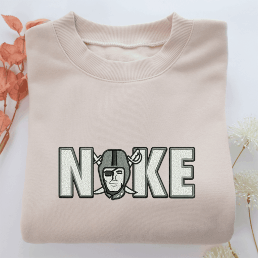 Nike Oakland Raiders Nike Embroidered Sweatshirt, Nike Movie Inspired, Best Gifts Idea For Him Her
