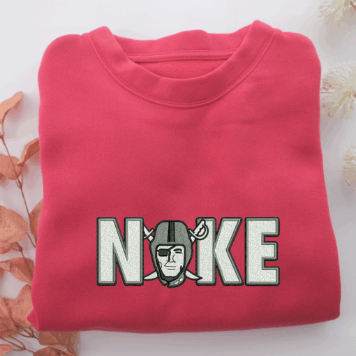 Nike Oakland Raiders Nike Embroidered Sweatshirt, Nike Movie Inspired, Best Gifts Idea For Him Her - Image 5