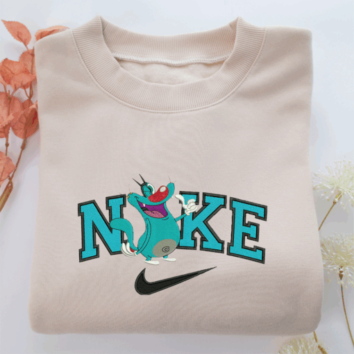 Nike Oggy Nike Embroidered Sweatshirt, Nike Movie Inspired, Best Gifts Idea For Him Her