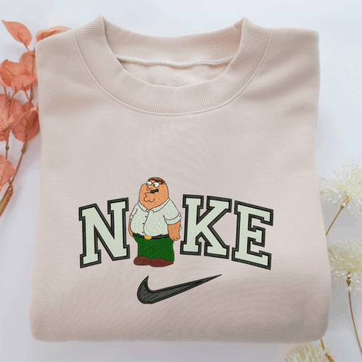 NIke Peter Griffin Nike Embroidered Sweatshirt, Nike Movie Inspired, Best Gifts Idea For Him Her