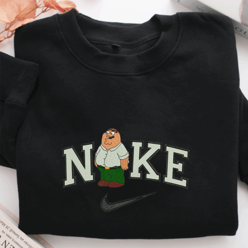 NIke Peter Griffin Nike Embroidered Sweatshirt, Nike Movie Inspired, Best Gifts Idea For Him Her - Image 2