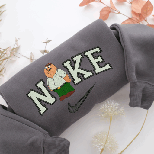 NIke Peter Griffin Nike Embroidered Sweatshirt, Nike Movie Inspired, Best Gifts Idea For Him Her - Image 4