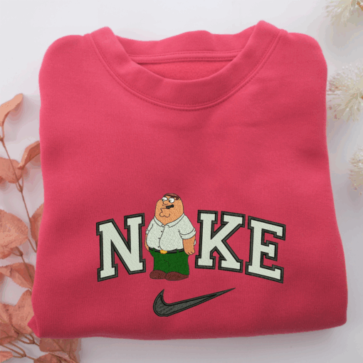 NIke Peter Griffin Nike Embroidered Sweatshirt, Nike Movie Inspired, Best Gifts Idea For Him Her - Image 5