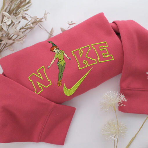 Nike Peter Pan Embroidery, Disneyland Embroidered Sweatshirt, Movie Disney Inspired, Best Gifts Idea For Him Her - Image 4