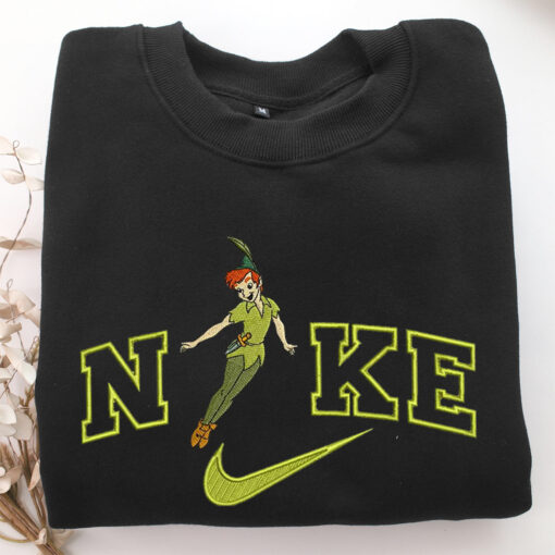 Nike Peter Pan Embroidery, Disneyland Embroidered Sweatshirt, Movie Disney Inspired, Best Gifts Idea For Him Her - Image 5