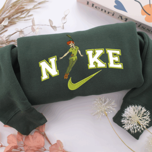Nike Peter Pan Nike Embroidered Sweatshirt, Nike Movie Inspired, Best Gifts Idea For Him Her - Image 3