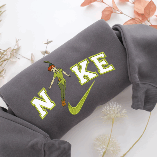 Nike Peter Pan Nike Embroidered Sweatshirt, Nike Movie Inspired, Best Gifts Idea For Him Her - Image 4