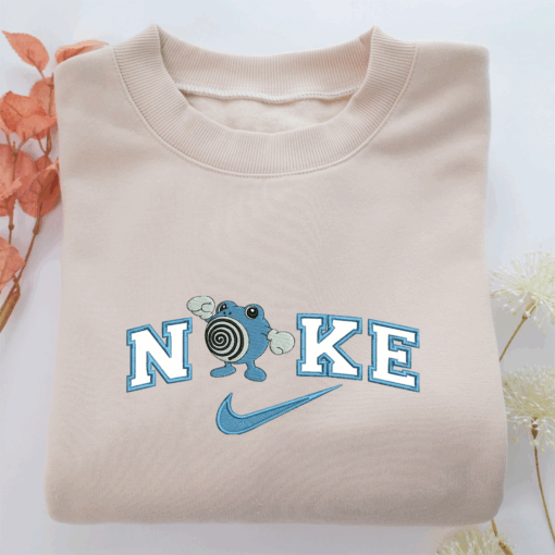 Nike Poliwhirl Nike Embroidered Sweatshirt, Nike Movie Inspired, Best Gifts Idea For Him Her