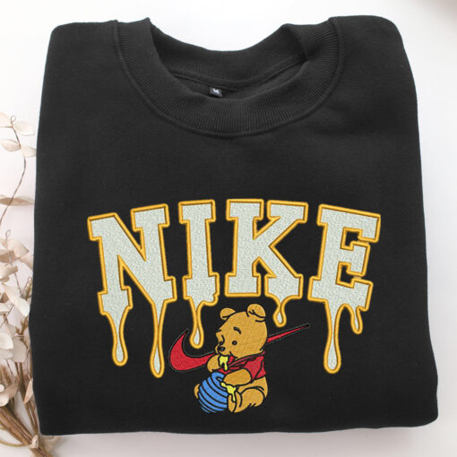 Nike Pooh Embroidery, Disneyland Embroidered Sweatshirt, Movie Disney Inspired, Best Gifts Idea For Him Her - Image 5