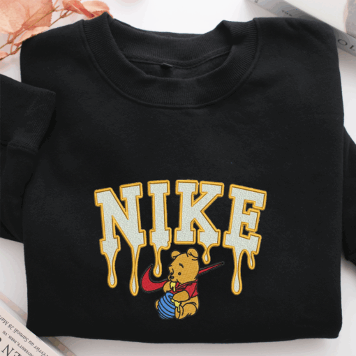 Nike Pooh Nike Embroidered Sweatshirt, Nike Movie Inspired, Best Gifts Idea For Him Her - Image 2