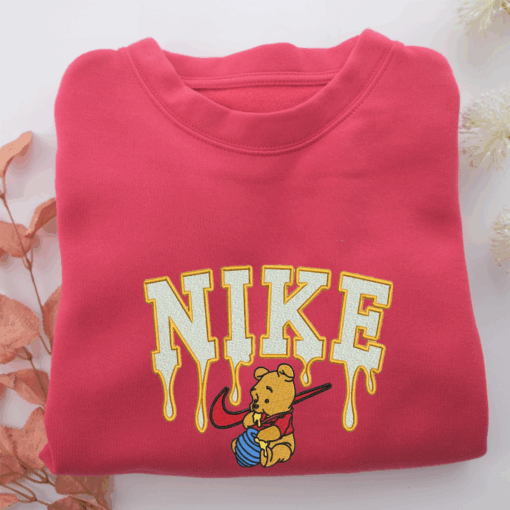 Nike Pooh Nike Embroidered Sweatshirt, Nike Movie Inspired, Best Gifts Idea For Him Her - Image 5