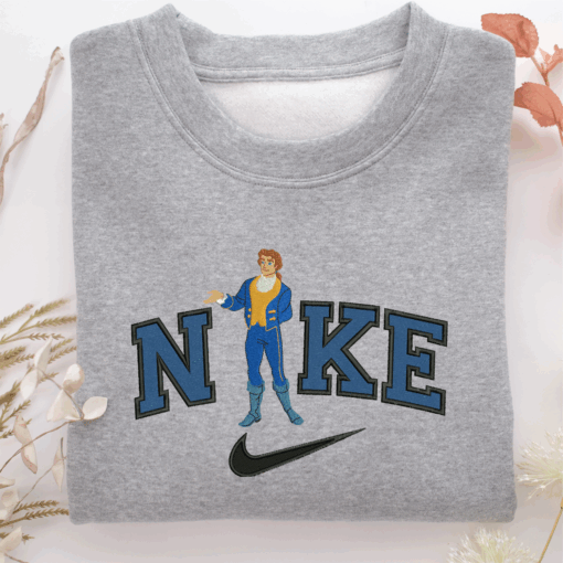 Nike Prince Adam Beast Nike Embroidered Sweatshirt, Nike Movie Inspired, Best Gifts Idea For Him Her - Image 4