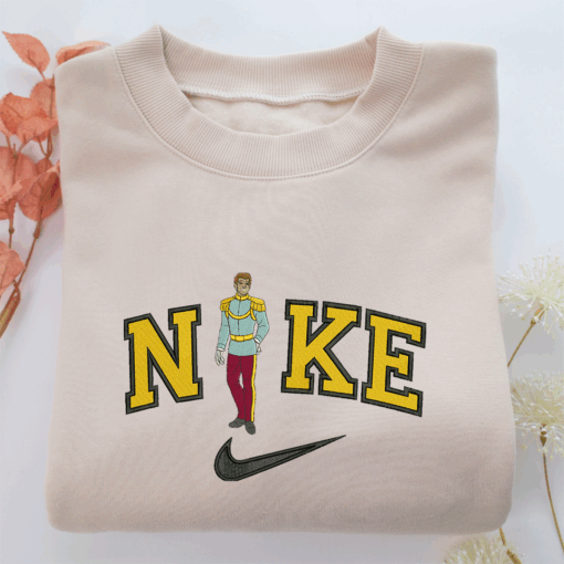 Nike Prince Charming Nike Embroidered Sweatshirt, Nike Movie Inspired, Best Gifts Idea For Him Her