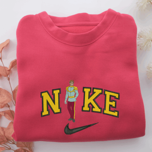 Nike Prince Charming Nike Embroidered Sweatshirt, Nike Movie Inspired, Best Gifts Idea For Him Her - Image 5