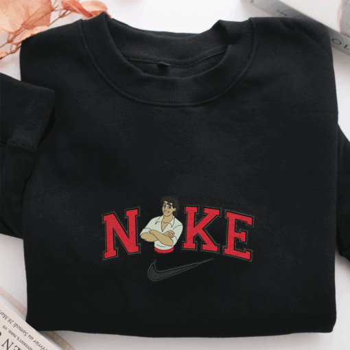 Nike Prince Eric Half Body Nike Embroidered Sweatshirt, Nike Movie Inspired, Best Gifts Idea For Him Her - Image 2