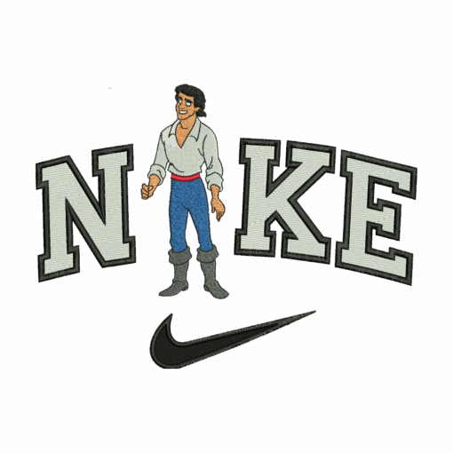 Nike Prince Eric v2 Nike Embroidered Sweatshirt, Nike Movie Inspired, Best Gifts Idea For Him Her - Image 3