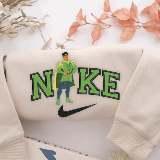 Nike Prince Naveen Nike Embroidered Sweatshirt, Nike Movie Inspired, Best Gifts Idea For Him Her - Image 2