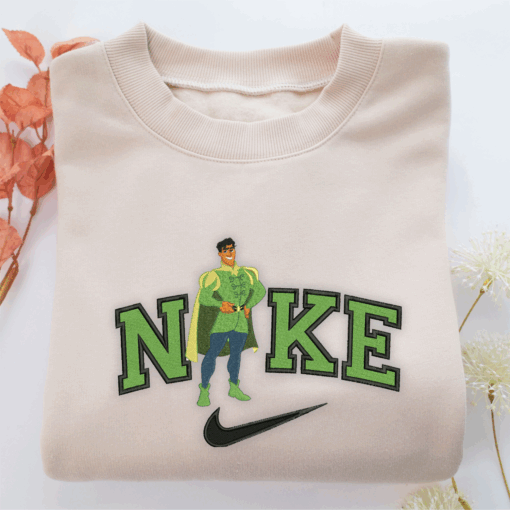 Nike Prince Naveen Nike Embroidered Sweatshirt, Nike Movie Inspired, Best Gifts Idea For Him Her