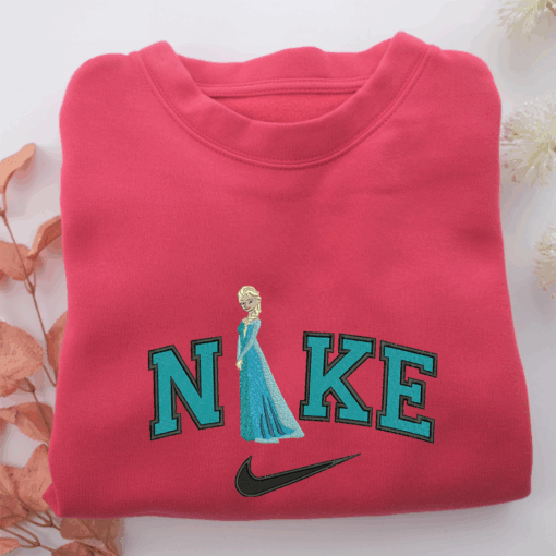 Nike Princess Frozen Nike Embroidered Sweatshirt, Nike Movie Inspired, Best Gifts Idea For Him Her - Image 5