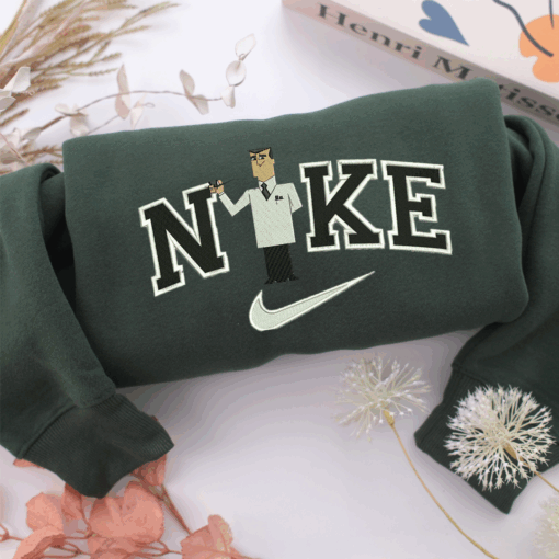 Nike Professor Utonium Nike Embroidered Sweatshirt, Nike Movie Inspired, Best Gifts Idea For Him Her - Image 3